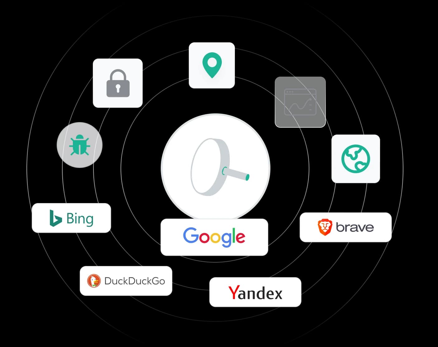 Proxy for search engine